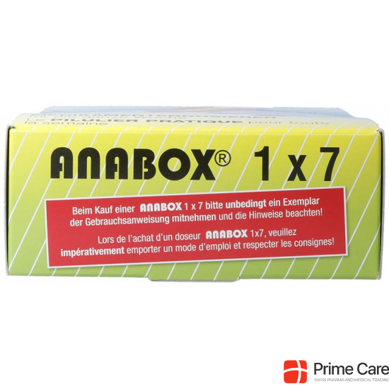 Anabox Medidispenser 1x7 Tuer D/f/i Disp 12 Stück buy online