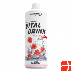 Best Body Vital Drink Erdbeere Flasche 1000ml