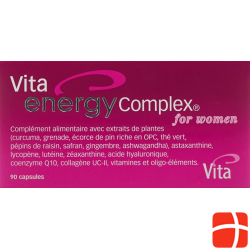 Vita Energy Complex For Women Kapseln Glas 90 Stück