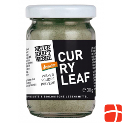 Naturkraftwerke Curry Leaf Pulver Demeter Flasche 30g