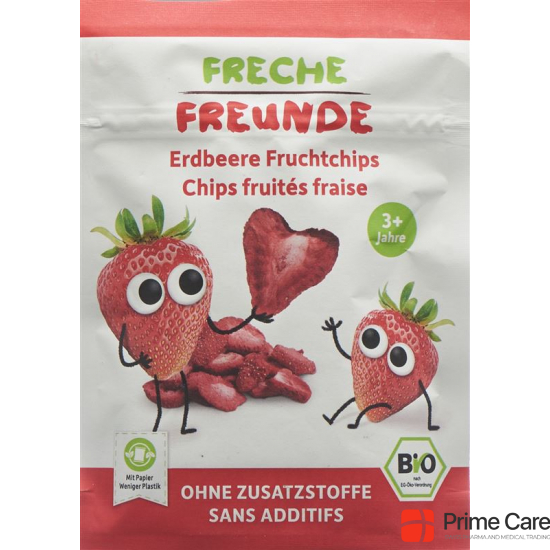 Freche Freunde Fruchtchips Erdbeere 12g buy online
