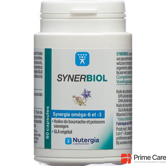 Nutergia Synerbiol Kapseln Dose 60 Stück buy online