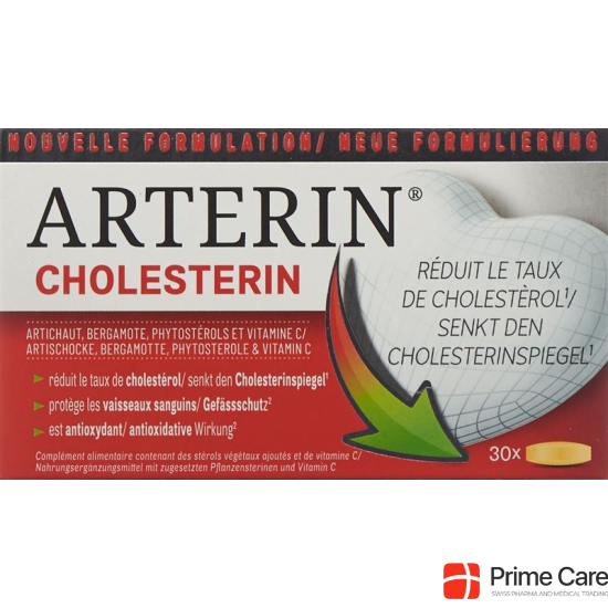 Arterin Cholesterol Tablets 30 Capsules buy online