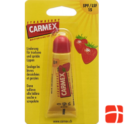 Carmex Lippenbalsam Strawberry SPF 15 Tube 10g