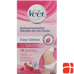 Veet Kaltwachsstreifen Achseln Bikini 16 Stück