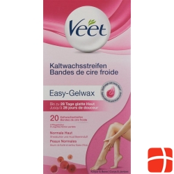 Veet Kaltwachsstreifen Beine/Körper Neu 10x 2 Stück