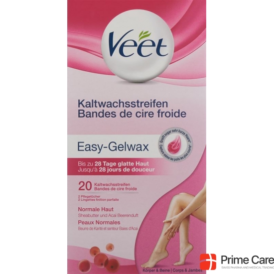 Veet Kaltwachsstreifen Beine/Körper Neu 10x 2 Stück buy online