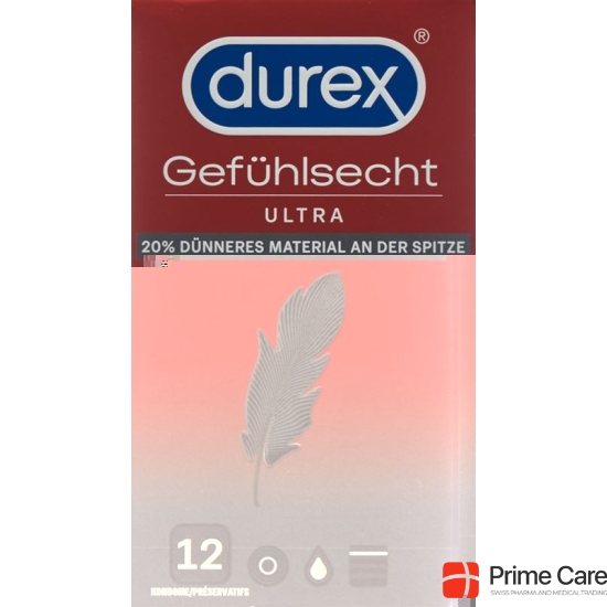 Durex Gefühlsecht Ultra Präservativ 12 Stück buy online