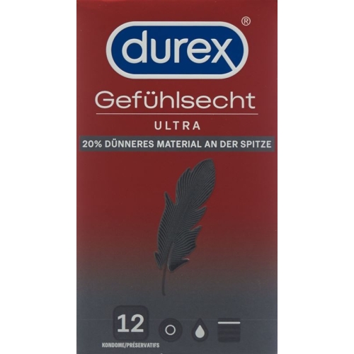 Durex Gefühlsecht Ultra Präservativ 12 Stück buy online