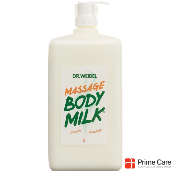Weibel Balsam Massage Bodymilk Flasche 1000ml buy online
