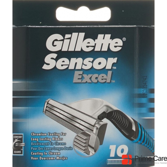Gillette Sensor Excel Ersatzklingen 10 Stück buy online