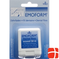 Emoform tooth thread waxed 50m