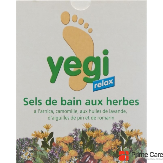 Yegi Relax Kräuter Fussbadesalz 4 Beutel à 50g buy online