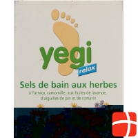 Yegi Relax Kräuter Fussbadesalz 8 Beutel à 50g
