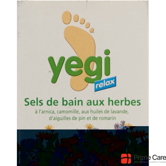 Yegi Relax Kräuter Fussbadesalz 8 Beutel à 50g buy online