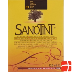 Sanotint Hair color 01 black
