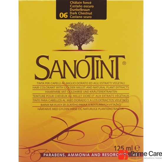 Sanotint Hair colour 06 dark brown buy online