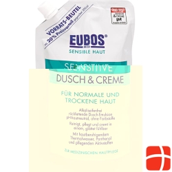 Eubos Sensitive Dusch + Creme Refill 400ml