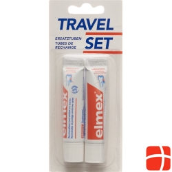Elmex Rot Zahnpasta Taschenset 2x 12ml