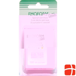 Emoform Zahnhoelzer Mint 100 Stück