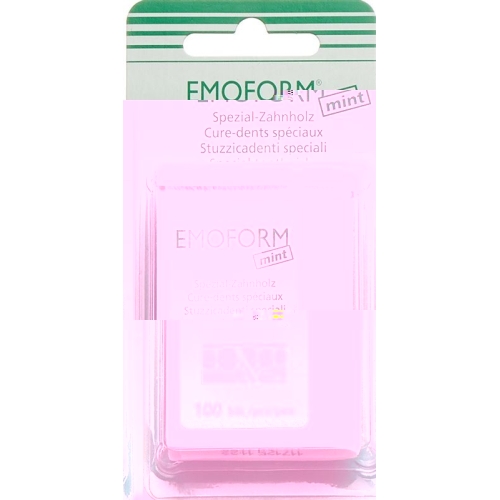 Emoform Zahnhoelzer Mint 100 Stück buy online