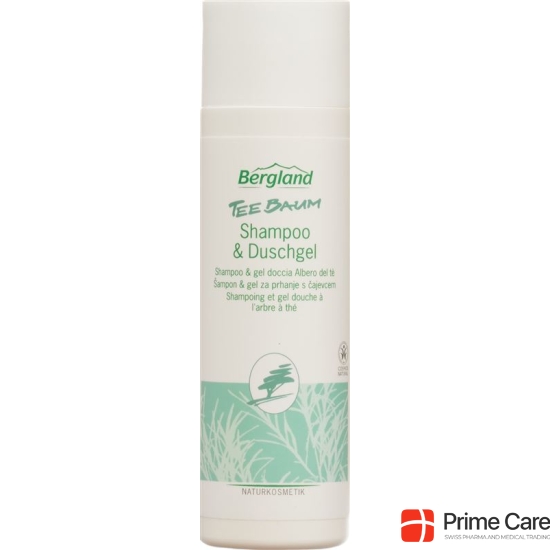 Bergland Teebaum Shampoo und Duschgel Tube 200ml buy online