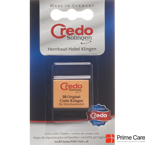 Credo Ersatzklingen Hornhauthobel 10 Stück buy online