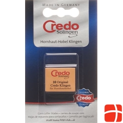 Credo Ersatzklingen Hornhauthobel 2x 10 Stück