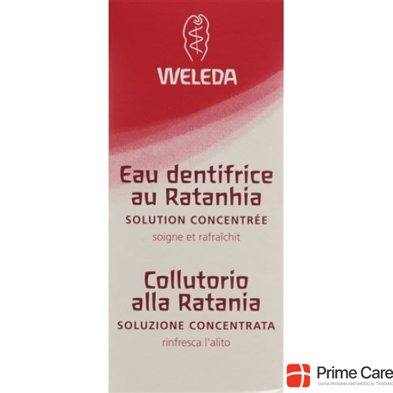 Weleda Ratanhia Mundwasser Konzentrat 50ml buy online