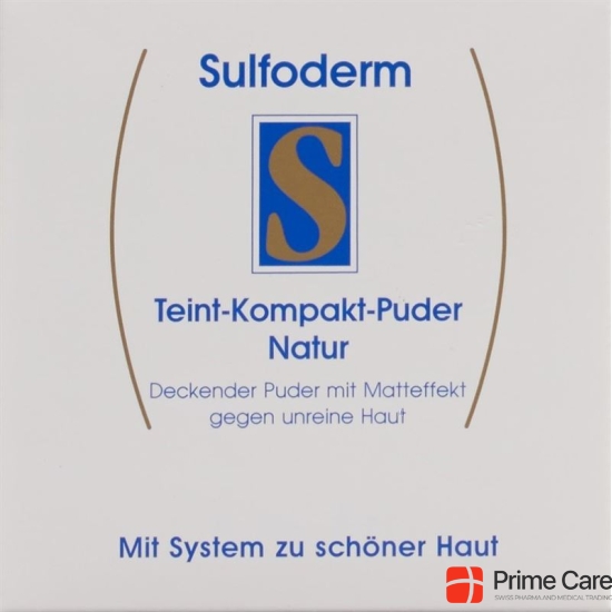 Sulfoderm S Teint Kompakt Puder 10g buy online