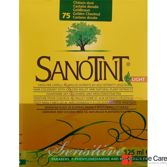 Sanotint Sensitive Light Hair Color 75 golden brown buy online