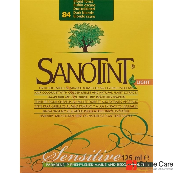 Sanotint Sensitive Light Hair Color 84 Golden brown Copper buy online