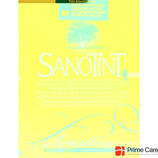 Sanotint Sensitive Light Hair Color 87 Honey Blonde Extra Light buy online