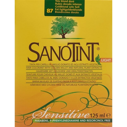 Sanotint Sensitive Light Hair Color 87 Honey Blonde Extra Light buy online
