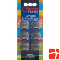 Credo Hornhaut Safety Klingen Blister 6 Stück