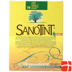 Sanotint Sensitive Light Hair Color 78 Mahogany Dark