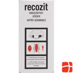 Recozit Ungeziefer Köderdose 2 Stück