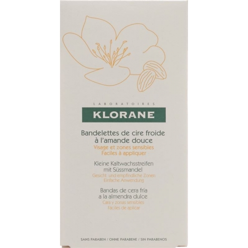 Klorane Enthaarungsstreifen Gesicht 6x 2 Stück buy online