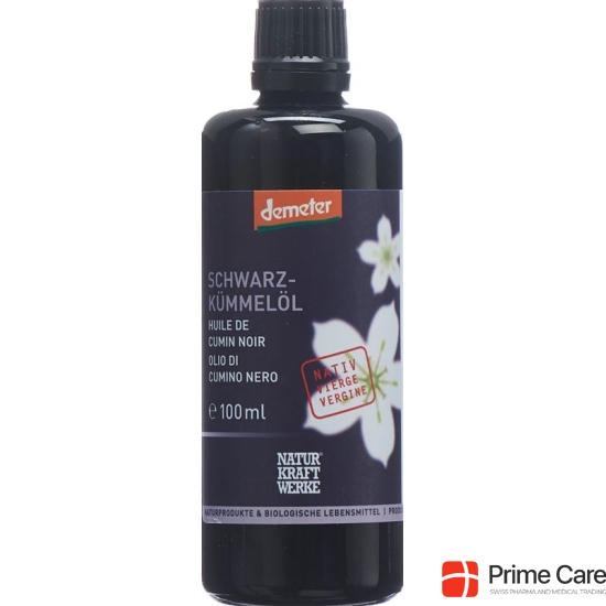 Naturkraftwerke Schwarzkümmel Öl Demeter 100ml buy online