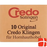 Credo Ersatzklingen Hornhauthobel Schachtel 10 Stück