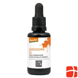 Naturkraftwerke Sanddorn Öl Demeter Flasche 30ml