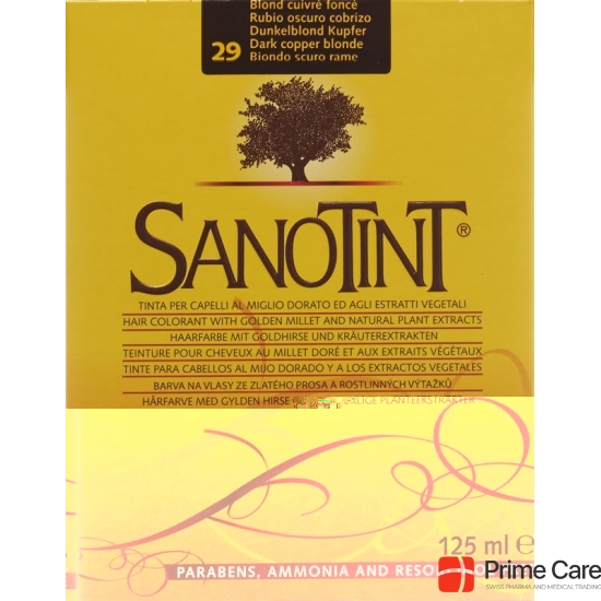 Sanotint Hair color 29 dark blond copper buy online
