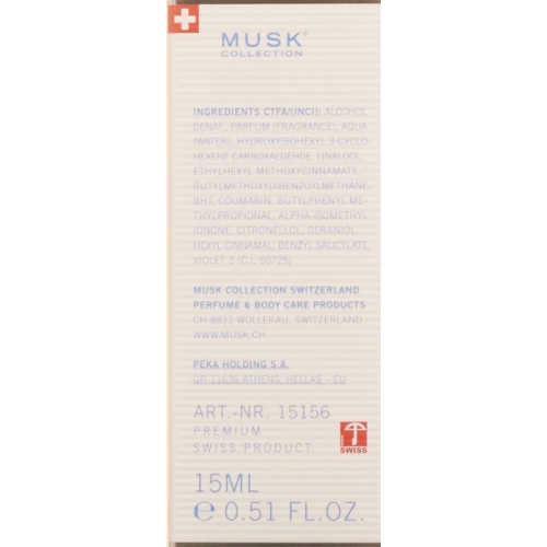 White Musk Collection Perfume Natural Spray 15ml buy online