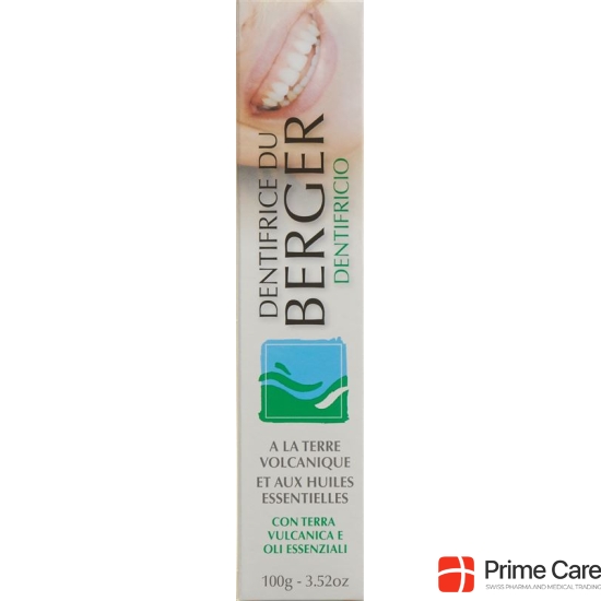 Berger Zahnpasta Vulkanerde 100g buy online