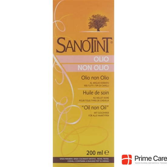 Sanotint Olio Non Olio Light restructuring Oil 200ml buy online