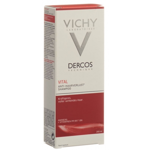 Vichy Dercos Vital Anti-Hair Loss Shampoo with Aminexil 200ml buy online