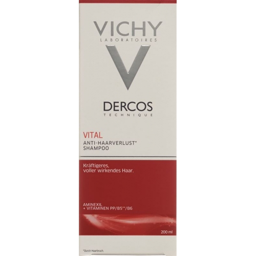 Vichy Dercos Vital Anti-Hair Loss Shampoo with Aminexil 200ml buy online