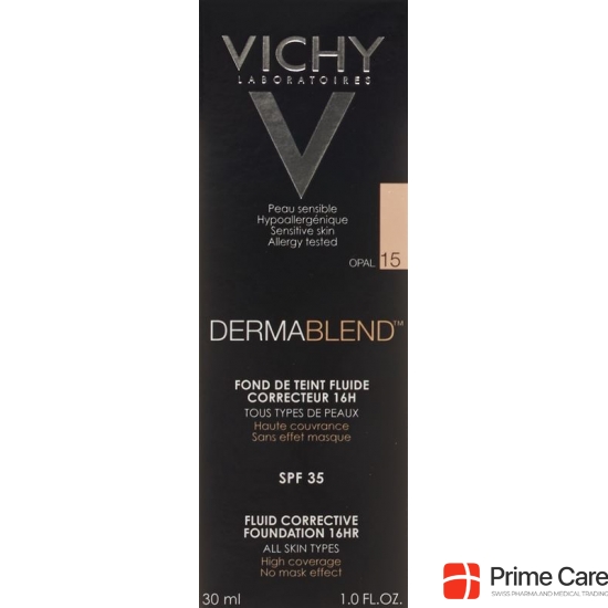 Vichy Dermablend Teintkorrigierendes Make-Up 15 Opal 30ml buy online