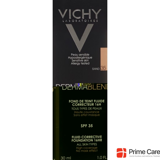Vichy Dermablend Teintkorrigierendes Make-Up 35 Sand 30ml buy online