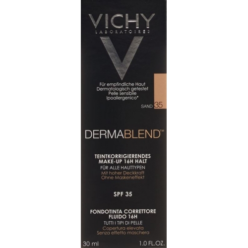 Vichy Dermablend Teintkorrigierendes Make-Up 35 Sand 30ml buy online